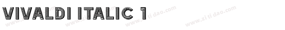 Vivaldi Italic(1)字体转换